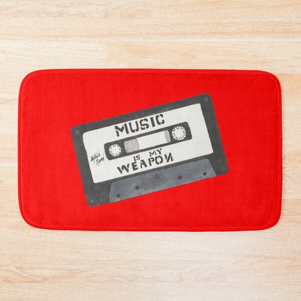 Item preview, Music Is My Weapon Cassette designed and sold by Grimmlar.