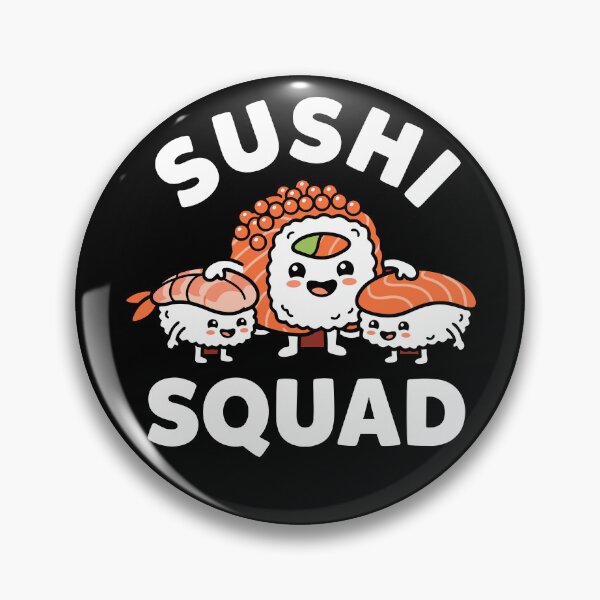 Item preview, Sushi Squad Funny Japanese Food Sashimi Love Sushi Squad Gear designed and sold by DynamicDesign.
