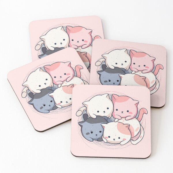 Item preview, Kitten Pile designed and sold by bubblyrainbow.