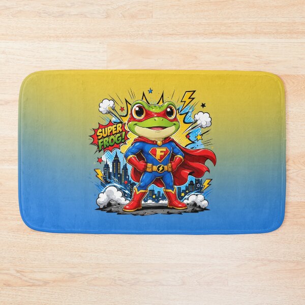 Item preview, Superhero Frog designed and sold by skkyfaithArtz.