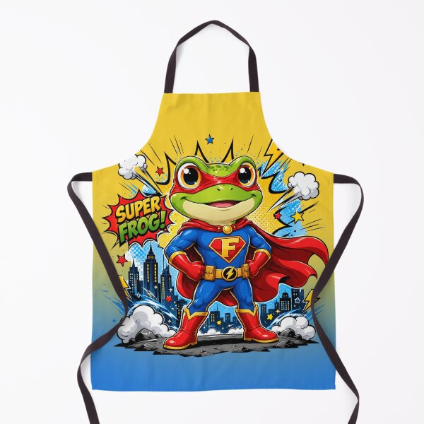 Item preview, Superhero Frog designed and sold by skkyfaithArtz.