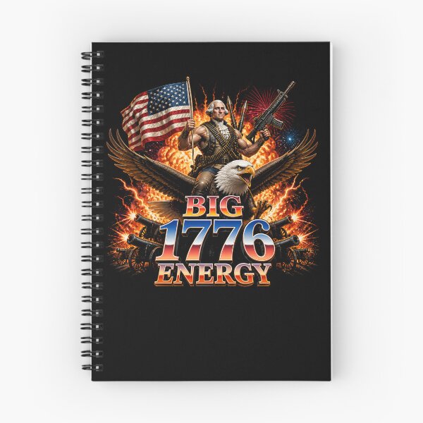 Item preview, Big 1776 Energy George Washington Funny 4th Of July Gear designed and sold by DynamicDesign.