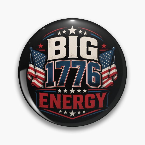 Item preview, Big 1776 Energy Funny 4th Of July Men's 1776 Energy Gear designed and sold by DynamicDesign.