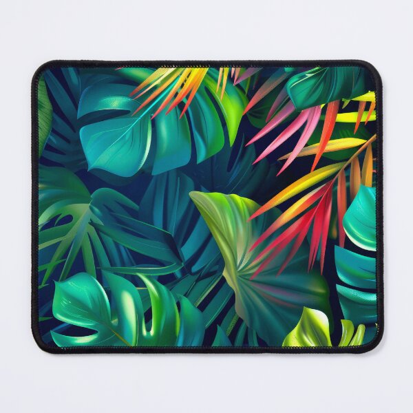 Item preview, Hawaiian Tropical Island Colorful Breathtaking Palm Leaves Art designed and sold by DEC02.