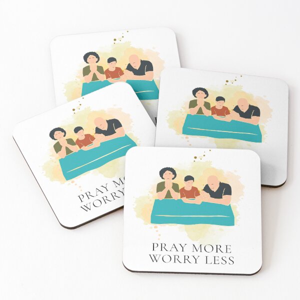 Item preview, Pray More Worry Less Christian Design designed and sold by DansStoreD23.