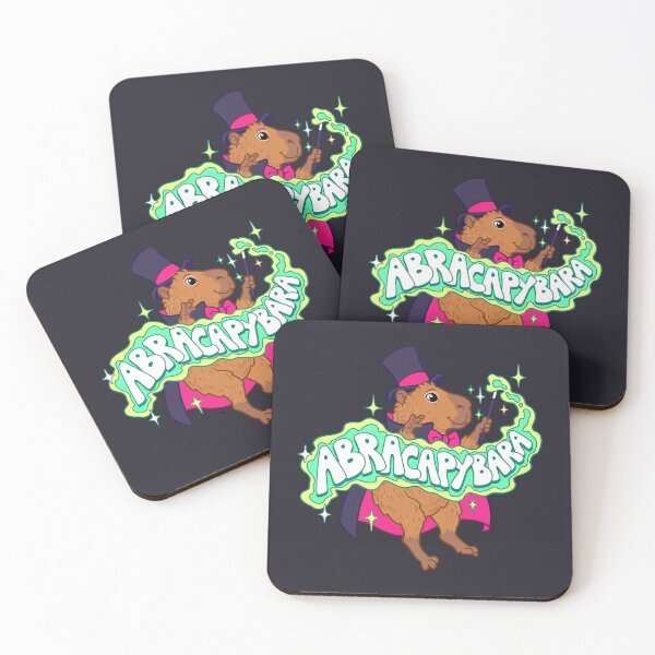 Item preview, Abracapybara Funny Magic Capybara Wizard Magician Pun designed and sold by Krasnovaovaova.