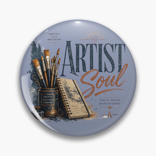 Item preview, Artistic Freedom – Inspirational Creator Design designed and sold by Vals Crafts Creations Studio.