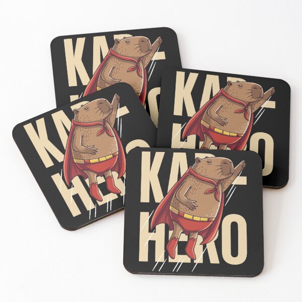 Item preview, Capy-Hero Funny Superhero Capybara Flying designed and sold by Krasnovaovaova.