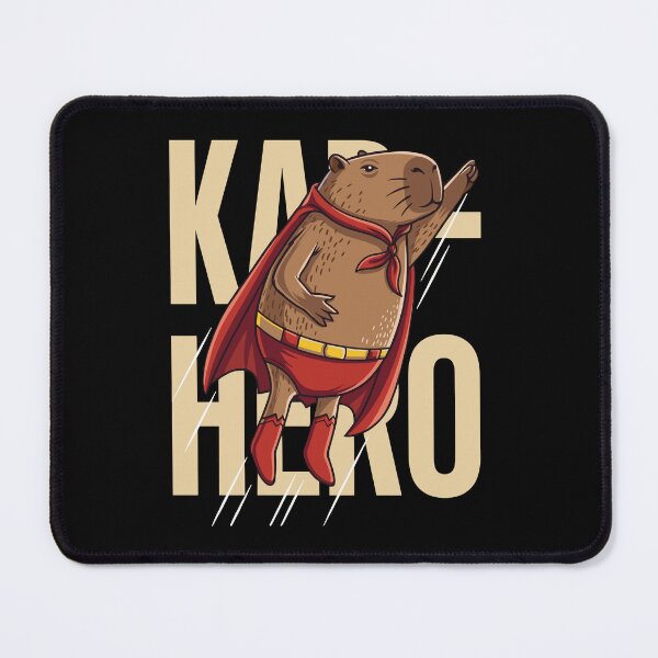 Item preview, Capy-Hero Funny Superhero Capybara Flying designed and sold by Krasnovaovaova.