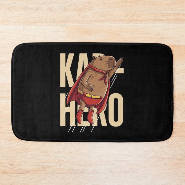Item preview, Capy-Hero Funny Superhero Capybara Flying designed and sold by Krasnovaovaova.