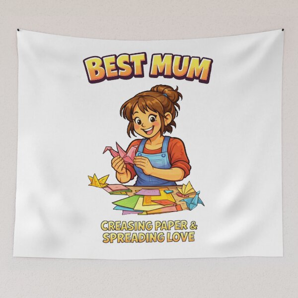 Item preview, Mum,Mom Origami Best Mum designed and sold by JamesDunican.