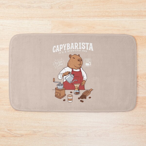 Item preview, Capybarista Its A Brewtiful Day Coffee Capybara designed and sold by Krasnovaovaova.