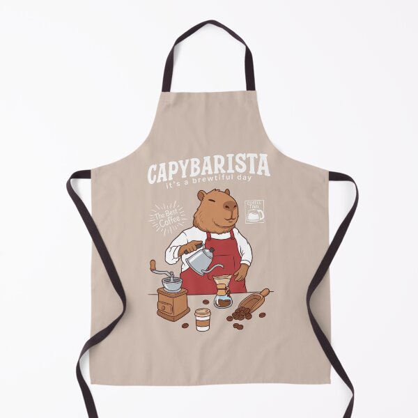 Item preview, Capybarista Its A Brewtiful Day Coffee Capybara designed and sold by Krasnovaovaova.