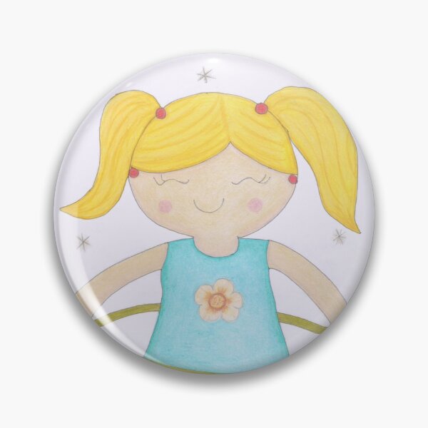 Item preview, Girl Spinning a Hula Hoop designed and sold by JaciradaCosta.
