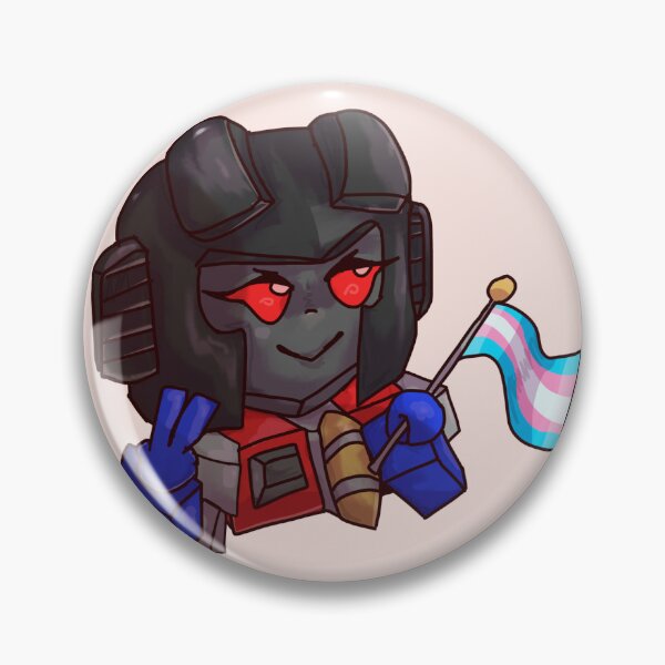 Item preview, trans pride Starscream designed and sold by Roboheels.