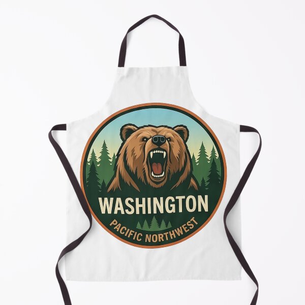 Item preview, Washington PNW Bear designed and sold by trekexplorers.