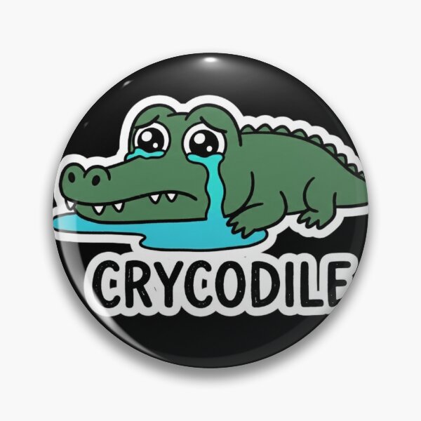 Item preview, Funny Crycodile Pun designed and sold by Hikmoi.