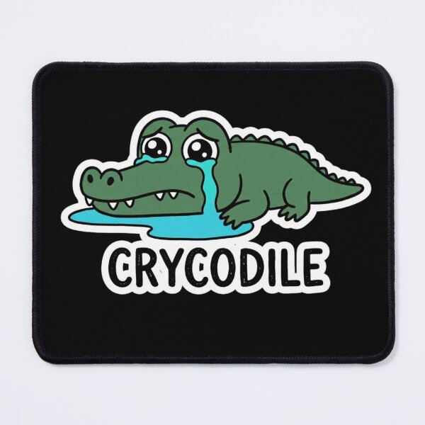 Item preview, Funny Crycodile Pun designed and sold by Hikmoi.