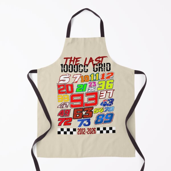 Item preview, The Last 1000cc Grid Clean MotoGP Racing Numbers Tribute Design designed and sold by Fan Art Station .