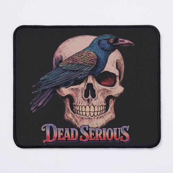 Item preview, Dead Serious – Raven & Skull Art designed and sold by zoliartdesign.