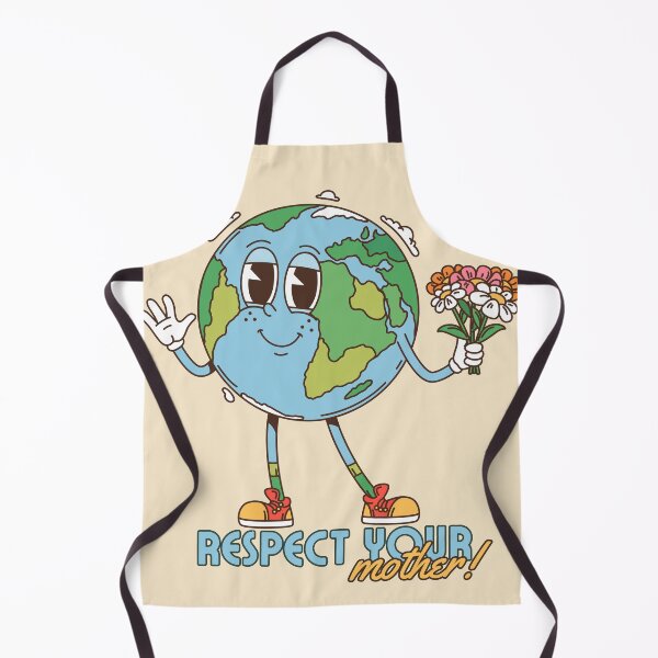 Item preview, Respect Your Mother Retro Earth Design designed and sold by smeraldosecrets.