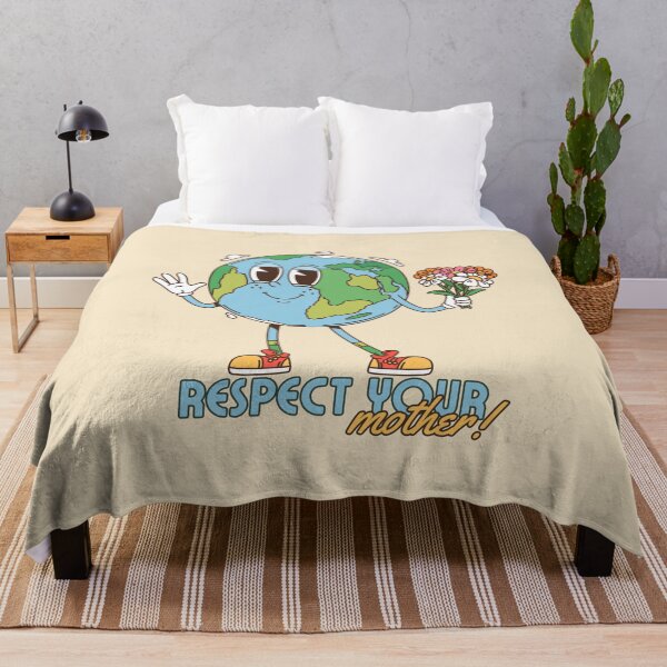 Item preview, Respeta a tu madre Diseño retro terrestre designed and sold by smeraldosecrets.