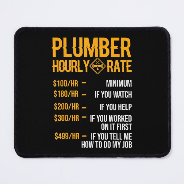 Item preview, Plumber Funny designed and sold by goombi-creative.