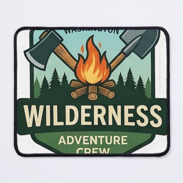 Item preview, Washington Wilderness Adventure Crew designed and sold by trekexplorers.