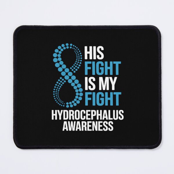 Item preview, Hydrocephalus Awareness Blue Ribbon Hope Family Fighter designed and sold by BlassmausArt.