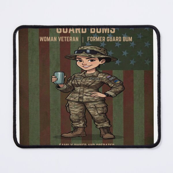 Item preview, WOMAN VETERAN GUARD BUM designed and sold by GUARDBUMS.