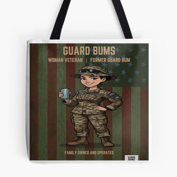 Item preview, WOMAN VETERAN GUARD BUM designed and sold by GUARDBUMS.