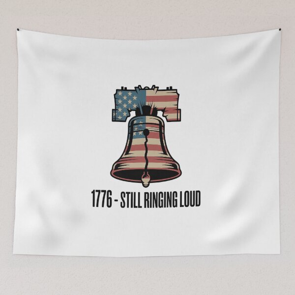 Item preview, 4th of July America US Flag  1776 Still Ringing Loud designed and sold by BlassmausArt.