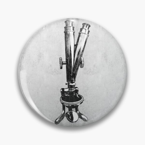 Item preview, 19th Century Brass Binocular Compound Microscope designed and sold by Ghoul Enterprises.