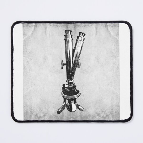 Item preview, 19th Century Brass Binocular Compound Microscope designed and sold by Ghoul Enterprises.