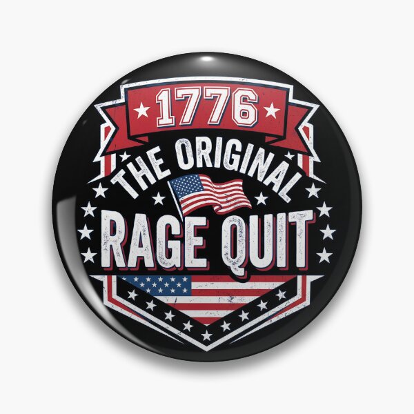 Item preview, 1776 The Original Rage Quit Funny Gamer 4th Of July Gear designed and sold by DynamicDesign.
