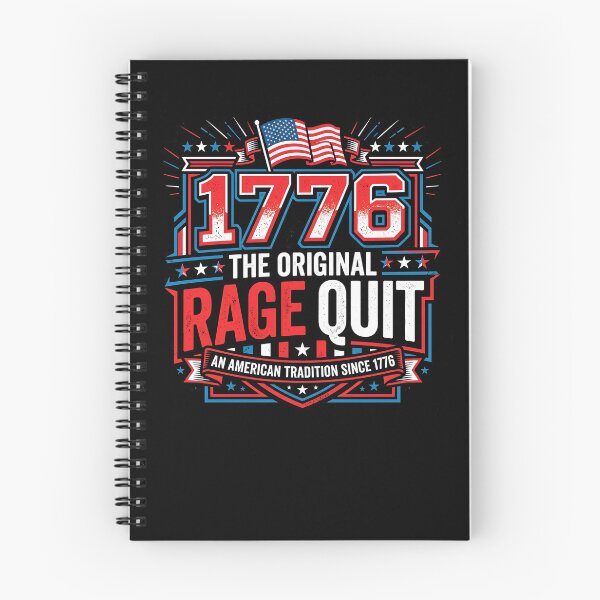 Item preview, 1776 The Original Rage Quit Funny Gamer 4th Of July Gear designed and sold by DynamicDesign.