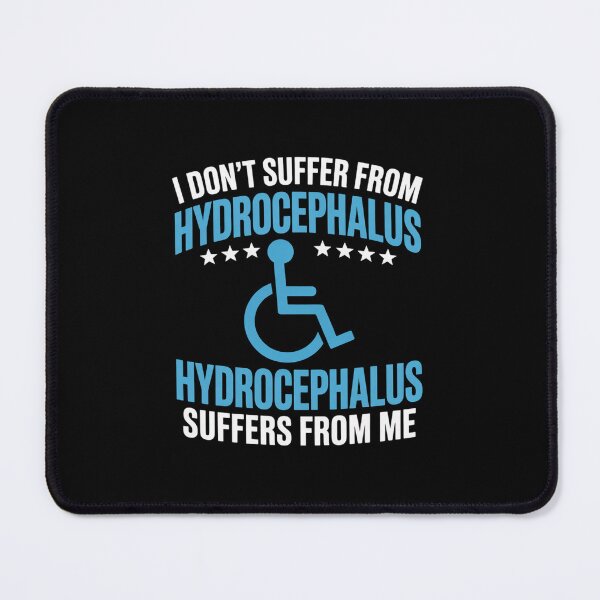 Item preview, Hydrocephalus Awareness Blue Ribbon Support Quote Family designed and sold by BlassmausArt.