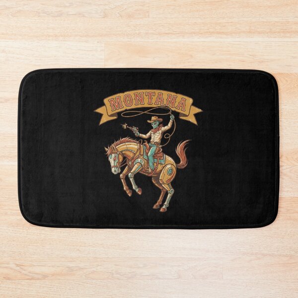 Item preview, Sci-Fi Western Montana Alien Cowboy Rodeo designed and sold by Milasneeze.