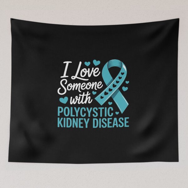 Item preview, I Love Someone With Polycystic Kidney Disease Awareness designed and sold by BlassmausArt.