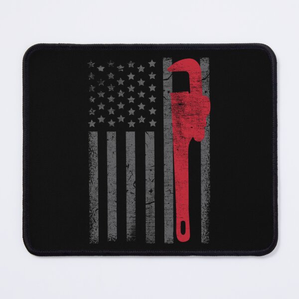 Item preview, Plumber American Flag designed and sold by goombi-creative.