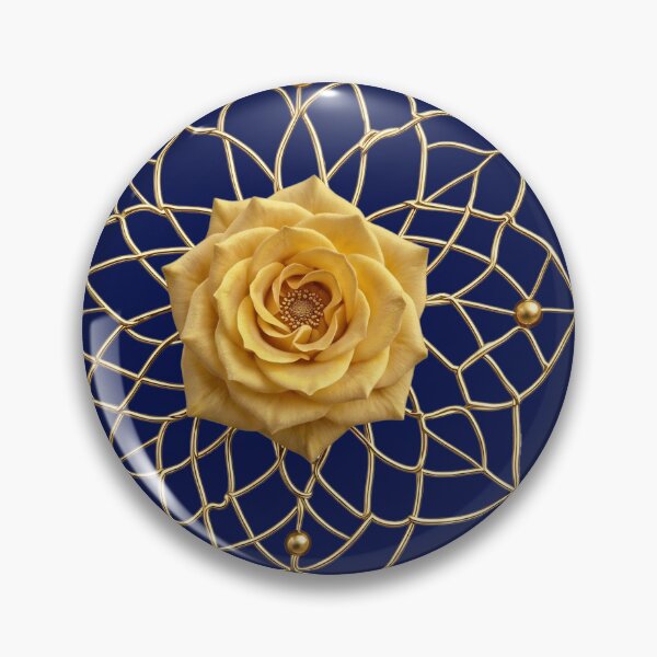 Item preview, 3D Golden Rose Sacred Geometry  designed and sold by digitalbob60.
