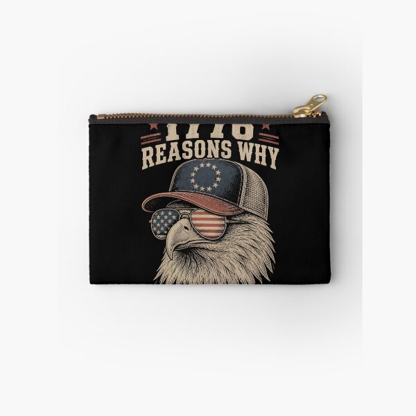 Item preview, 1776 Reasons Why Eagle Funny 4th Of July Gear designed and sold by DynamicDesign.