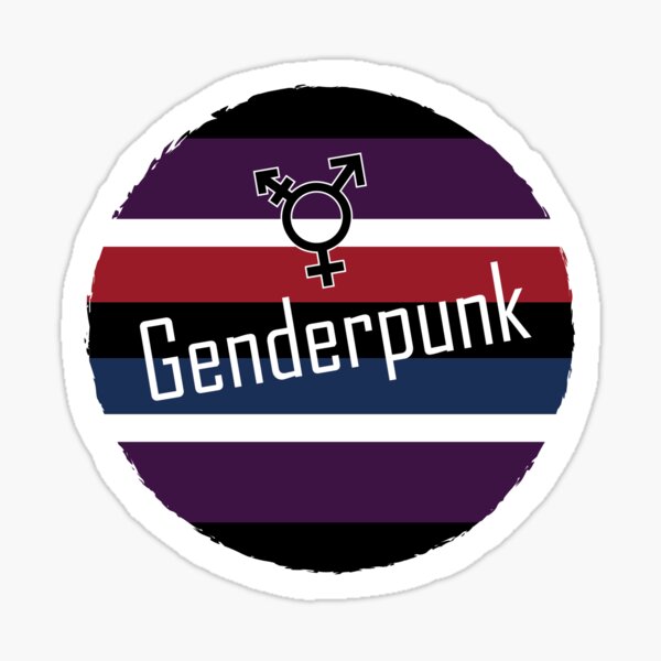 Genderpunk Pegatina