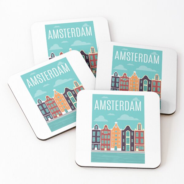 Item preview, Amsterdam Canal Houses designed and sold by the-craft-shop.