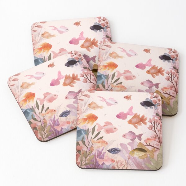 Item preview, Fish Pond designed and sold by bubblyrainbow.