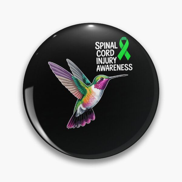 Item preview, I support spinal cord injury Awareness designed and sold by BlassmausArt.