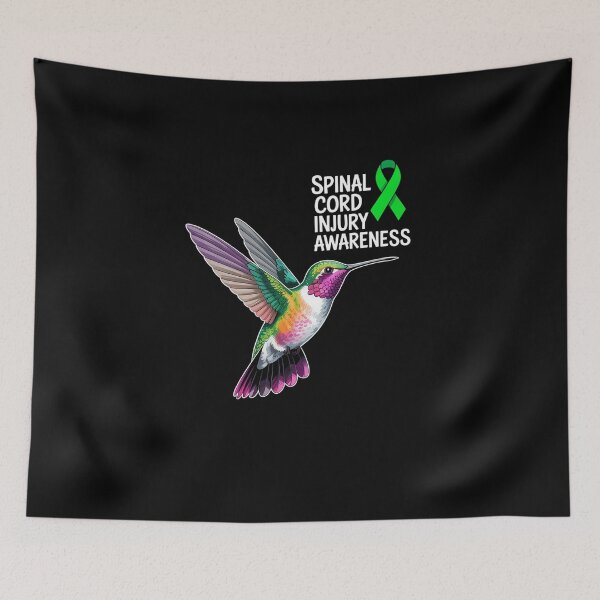 Item preview, I support spinal cord injury Awareness designed and sold by BlassmausArt.