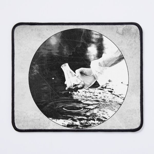 Item preview, Water Quality Testing Dark Environmental Science Art designed and sold by Ghoul Enterprises.