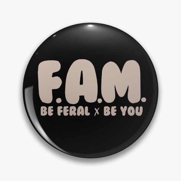 Item preview, F.A.M. - Be Feral x Be You - The OG: The Zen Aunt Edition designed and sold by FeralAuntMode.