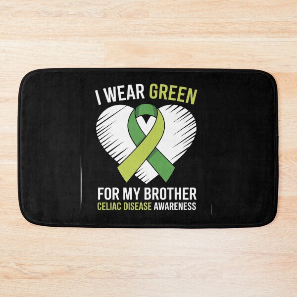 Item preview, I Wear Green For My Brother Celiac Disease Awareness designed and sold by BlassmausArt.
